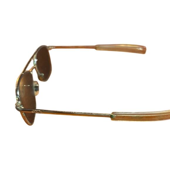 Vintage AO AMERICAN OPTICAL Original Pilot Gold Frame 52/20 - Picture 6 of 11